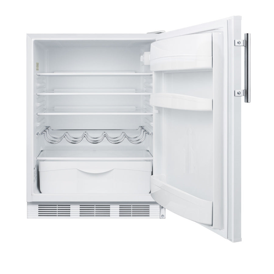 24" Wide All-Refrigerator - Summit FF61W - Summit - Wine Fridge Pros