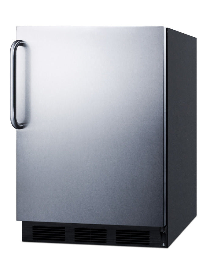 24" Wide All-Refrigerator, ADA Compliant - Summit FF63BKSSTBADA - Summit - Wine Fridge Pros