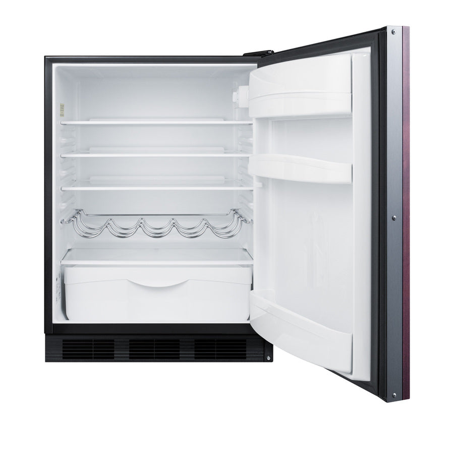 24" Wide All-Refrigerator (Panel Not Included) - Summit FF63BKIF - Summit - Wine Fridge Pros