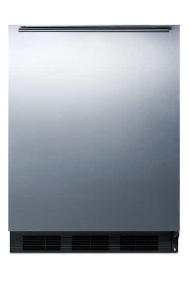 24" Wide All-Refrigerator - Summit FF63BKSSHH - Summit - Wine Fridge Pros