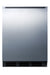 24" Wide All-Refrigerator - Summit FF63BKSSHH - Summit - Wine Fridge Pros