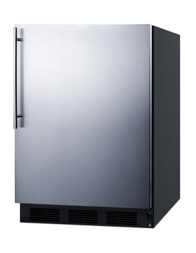 24" Wide All-Refrigerator - Summit FF63BKSSHV - Summit - Wine Fridge Pros