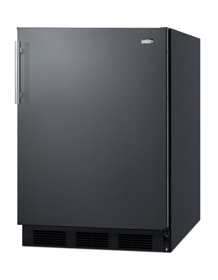 24" Wide All-Refrigerator - Summit FF63BK - Summit - Wine Fridge Pros