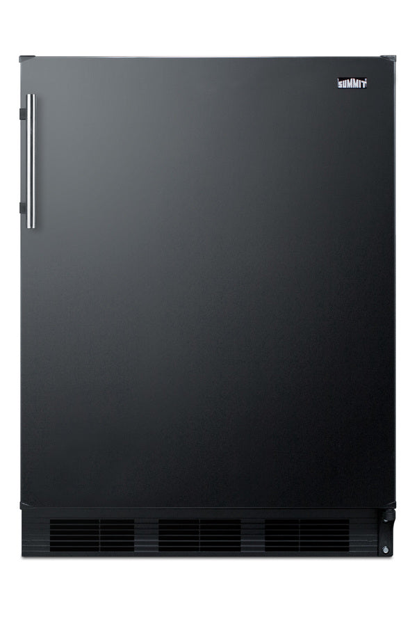 24" Wide All-Refrigerator - Summit FF63BK - Summit - Wine Fridge Pros