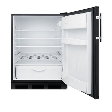 24" Wide All-Refrigerator - Summit FF63BK - Summit - Wine Fridge Pros