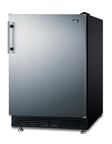 24" Wide All-Refrigerator - Summit FF6BK2SSRS - Summit - Wine Fridge Pros