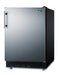 24" Wide All-Refrigerator - Summit FF6BK2SSRS - Summit - Wine Fridge Pros