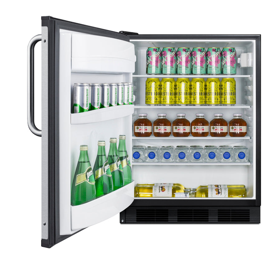 24" Wide All-Refrigerator, ADA Height - Summit FF6BK7BZADALHD - Summit - Wine Fridge Pros
