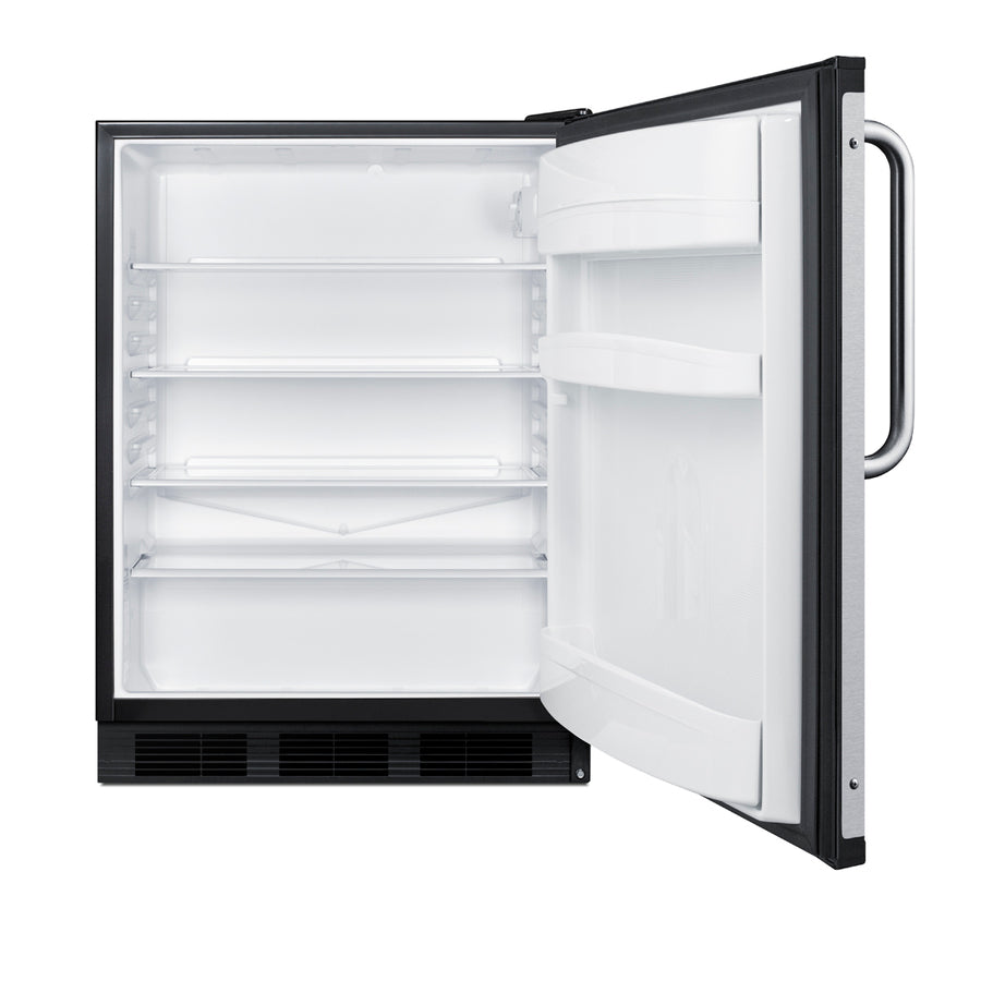 24" Wide All-Refrigerator - Summit FF6BK7BZ - Summit - Wine Fridge Pros