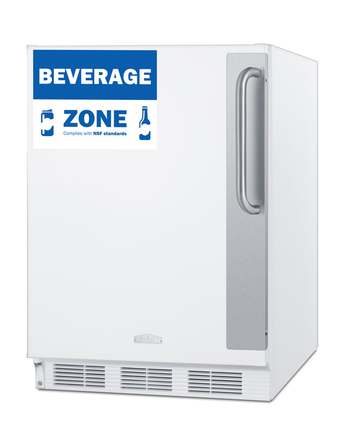 24" Wide All-Refrigerator, ADA Height - Summit FF6W7BZADALHD - Summit - Wine Fridge Pros