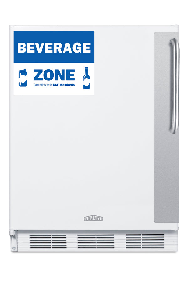 24" Wide All-Refrigerator, ADA Height - Summit FF6W7BZADALHD - Summit - Wine Fridge Pros