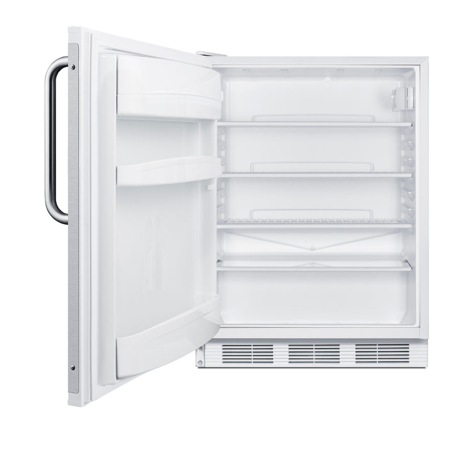 24" Wide All-Refrigerator, ADA Height - Summit FF6W7BZADALHD - Summit - Wine Fridge Pros