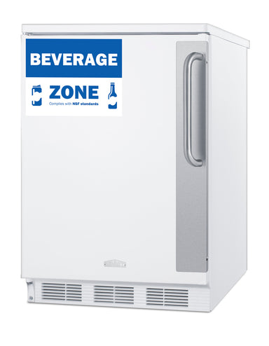 24" Wide All-Refrigerator - Summit FF6W7BZLHD - Summit - Wine Fridge Pros