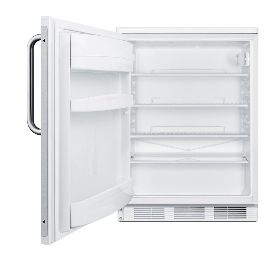 24" Wide All-Refrigerator - Summit FF6W7BZLHD - Summit - Wine Fridge Pros