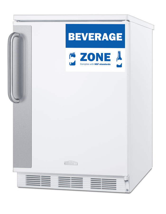 24" Wide All-Refrigerator - Summit FF6W7BZ - Summit - Wine Fridge Pros