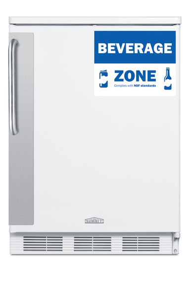 24" Wide All-Refrigerator - Summit FF6W7BZ - Summit - Wine Fridge Pros