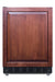 24" Wide Refrigerator-Freezer (Panel Not Included) - Summit CT66BK2SSRSIFLHD - Summit - Wine Fridge Pros