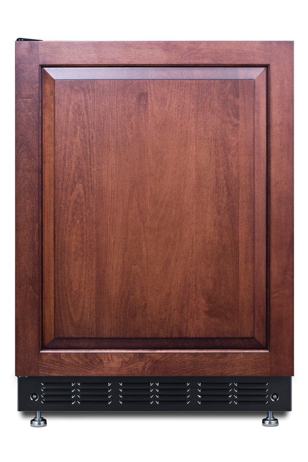 24" Wide Refrigerator-Freezer (Panel Not Included) - Summit CT66BK2SSRSIFLHD - Summit - Wine Fridge Pros