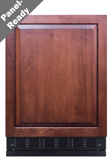 24" Wide Refrigerator-Freezer (Panel Not Included) - Summit CT66BK2SSRSIFLHD - Summit - Wine Fridge Pros