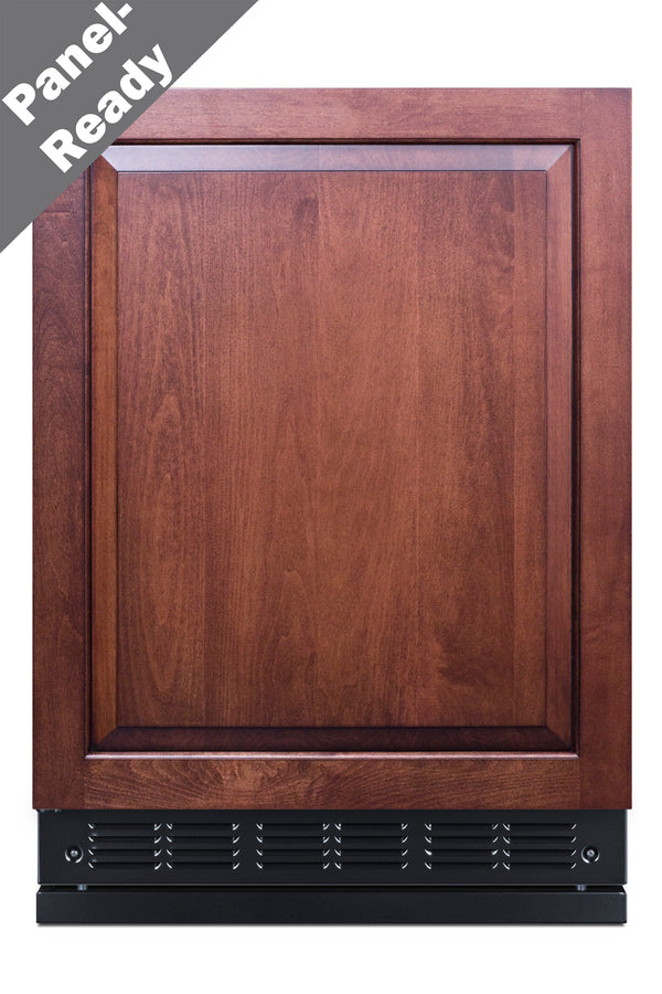 24" Wide Refrigerator-Freezer (Panel Not Included) - Summit CT66BK2SSRSIFLHD - Summit - Wine Fridge Pros