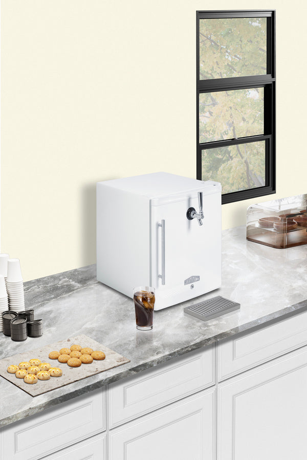 17" Wide Tabletop Front Tap Coffee Kegerator - Summit FFAR25L7FRTPC - Summit - Wine Fridge Pros