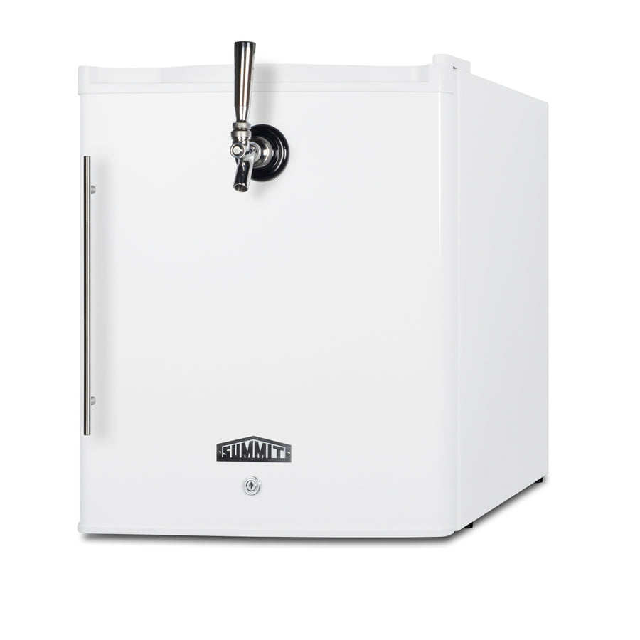 17" Wide Tabletop Front Tap Beer Kegerator - Summit FFAR25L7FRTP - Summit - Wine Fridge Pros