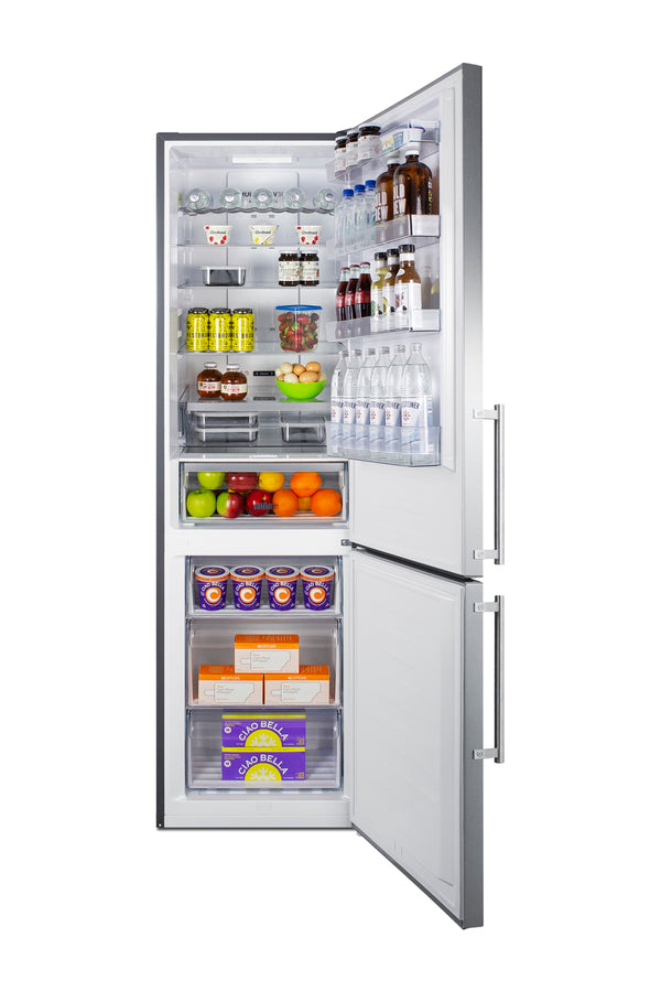24" Wide Bottom Freezer Refrigerator - Summit FFBF181ES2 - Summit - Wine Fridge Pros