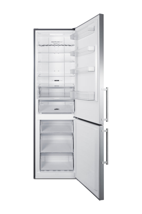 24" Wide Bottom Freezer Refrigerator - Summit FFBF181ES2 - Summit - Wine Fridge Pros