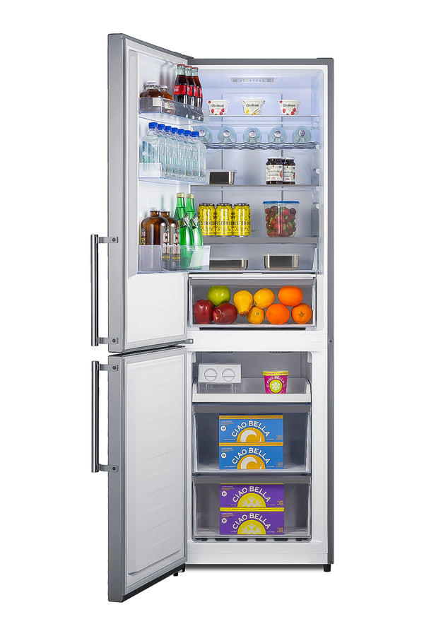 24" Wide Bottom Freezer Refrigerator - Summit FFBF235PLLHD - Summit - Wine Fridge Pros