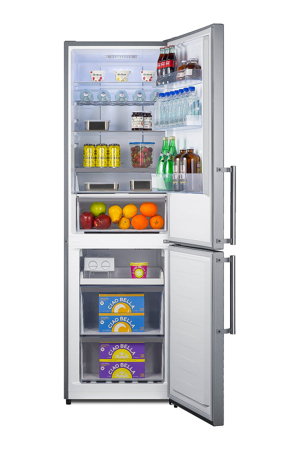 24" Wide Bottom Freezer Refrigerator - Summit FFBF235PL - Summit - Wine Fridge Pros