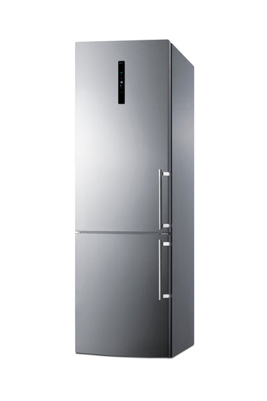 24" Wide Bottom Freezer Refrigerator - Summit FFBF249SS2LHD - Summit - Wine Fridge Pros