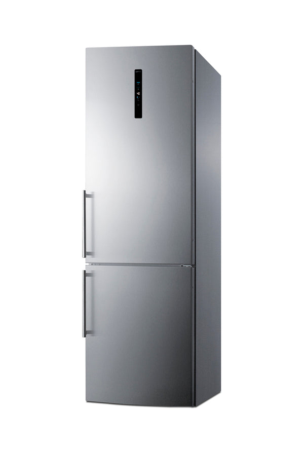 24" Wide Bottom Freezer Refrigerator - Summit FFBF249SS2 - Summit - Wine Fridge Pros