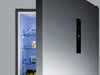 24" Wide Bottom Freezer Refrigerator - Summit FFBF249SS2 - Summit - Wine Fridge Pros