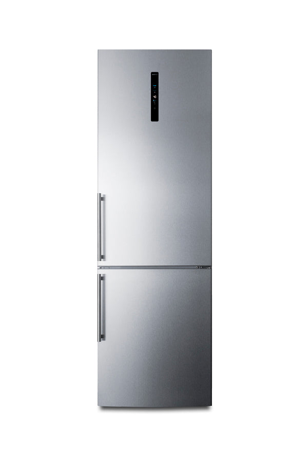 24" Wide Bottom Freezer Refrigerator - Summit FFBF249SS2 - Summit - Wine Fridge Pros