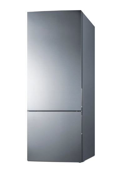28" Wide Bottom Freezer Refrigerator - Summit FFBF279SSX - Summit - Wine Fridge Pros