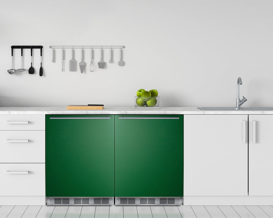24" Wide All-Refrigerator, ADA Compliant - Summit BAR611WHGADA - Summit - Wine Fridge Pros