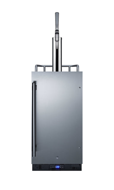 15" Wide Built-In Nitro Coffee Kegerator - Summit SBC15NCF - Summit - Wine Fridge Pros