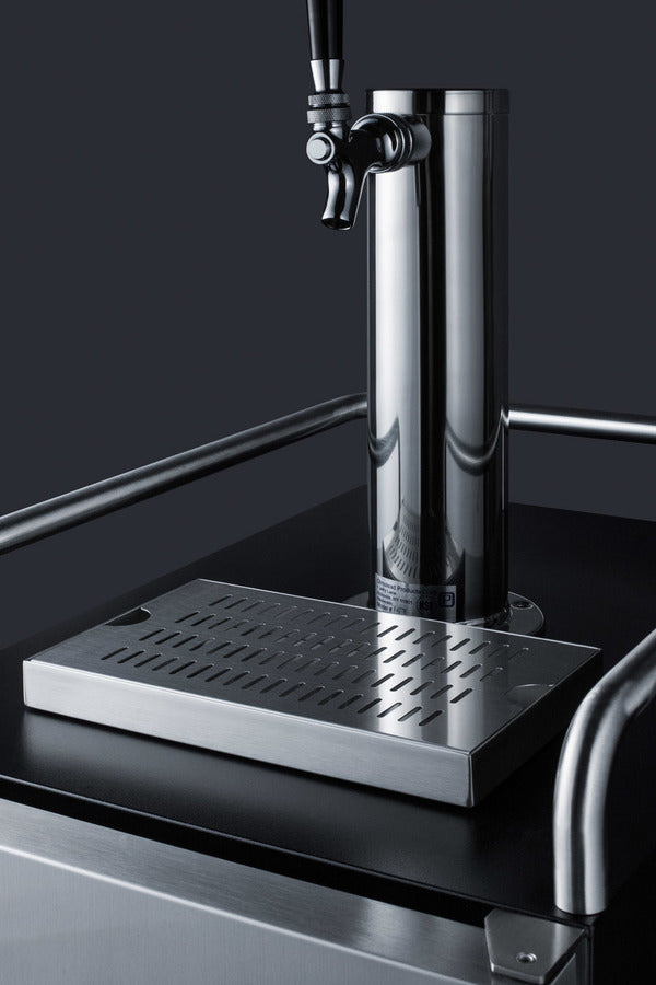 15" Wide Built-In Kegerator - Summit SBC15NKCSS - Summit - Wine Fridge Pros