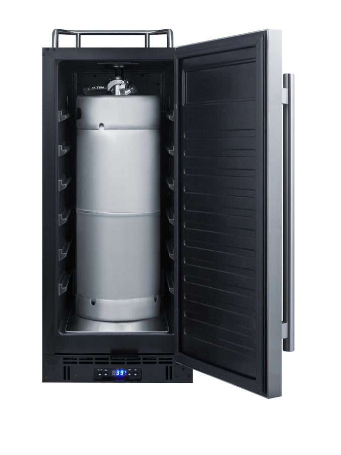15" Wide Built-In Kegerator - Summit SBC15NK - Summit - Wine Fridge Pros
