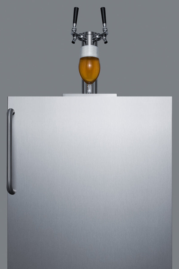 24" Wide Outdoor Kegerator, ADA Compliant - Summit SBC54OSBIADA - Summit - Wine Fridge Pros