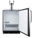 24" Wide Outdoor Kegerator, ADA Compliant - Summit SBC54OSBIADA - Summit - Wine Fridge Pros