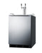 24" Wide Built-In Cold Brew Coffee Kegerator, ADA Compliant - Summit SBC58BLBIADACFTWIN - Summit - Wine Fridge Pros