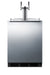 24" Wide Built-In Cold Brew Coffee Kegerator, ADA Compliant - Summit SBC58BLBIADACFTWIN - Summit - Wine Fridge Pros
