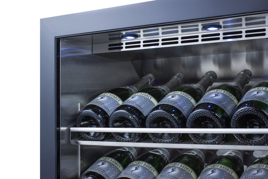 24" Wide Single Zone Commercial Wine Cellar - Summit SCR1156CH - Summit - Wine Fridge Pros