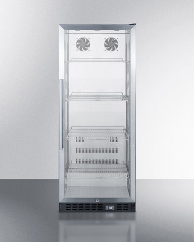 24" Wide Beverage Center - Summit SCR1156CSS - Summit - Wine Fridge Pros