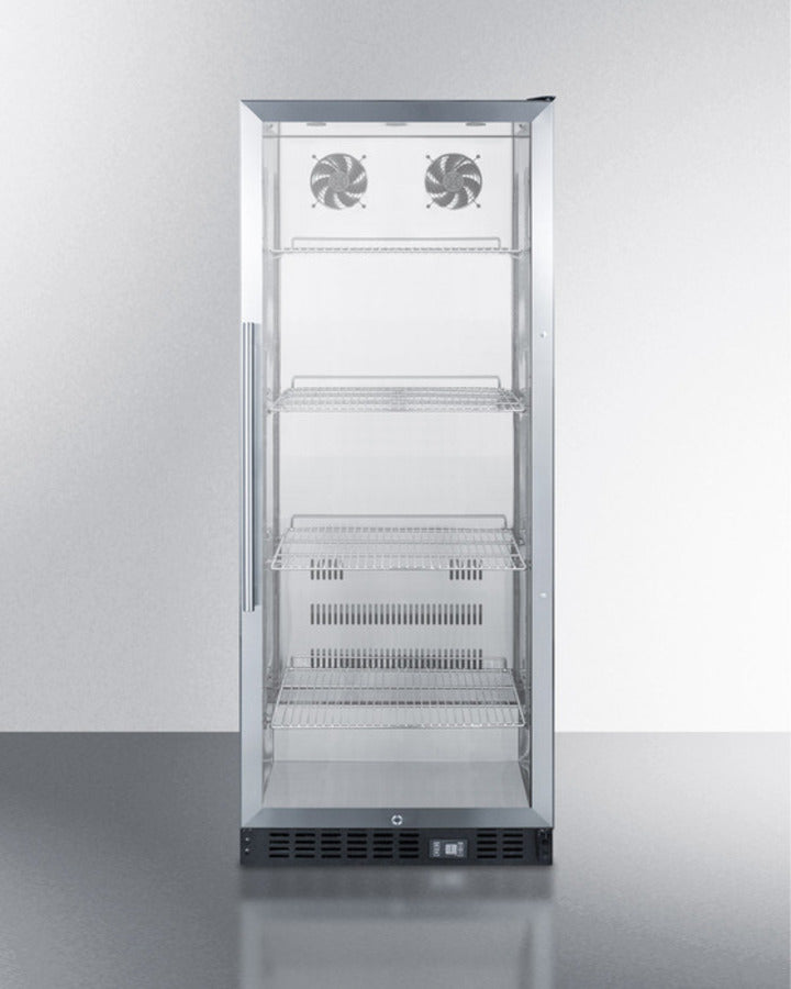 24" Wide Beverage Center - Summit SCR1156CSS - Summit - Wine Fridge Pros