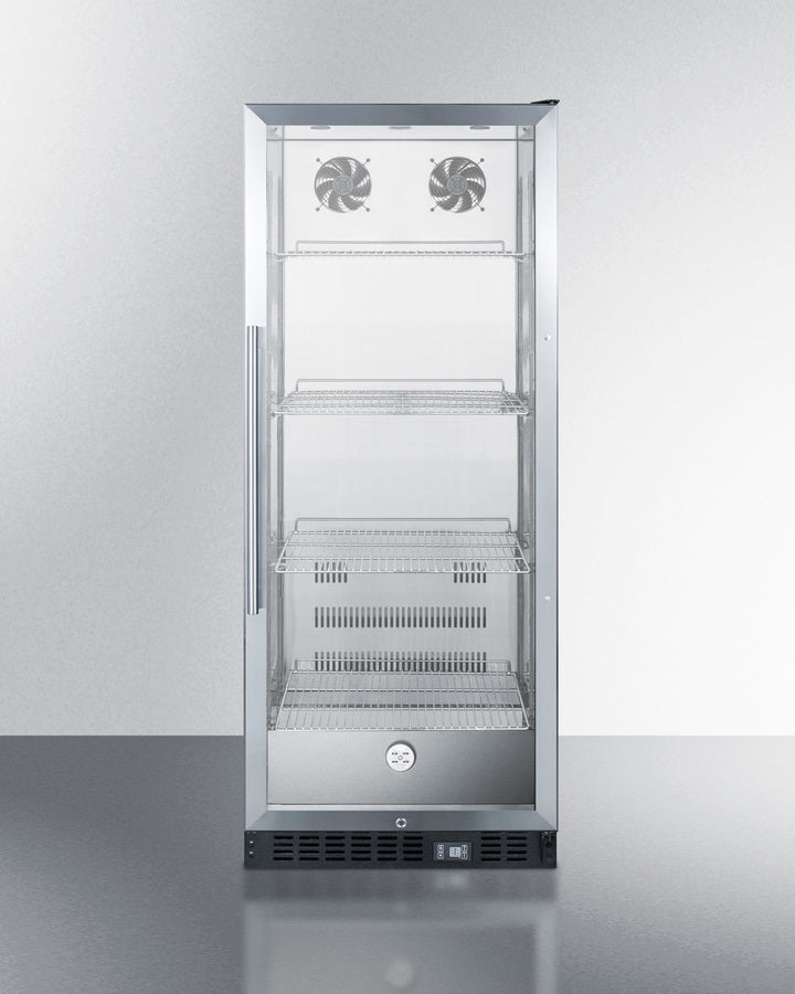 24" Wide Beverage Center - Summit SCR1156CSS - Summit - Wine Fridge Pros