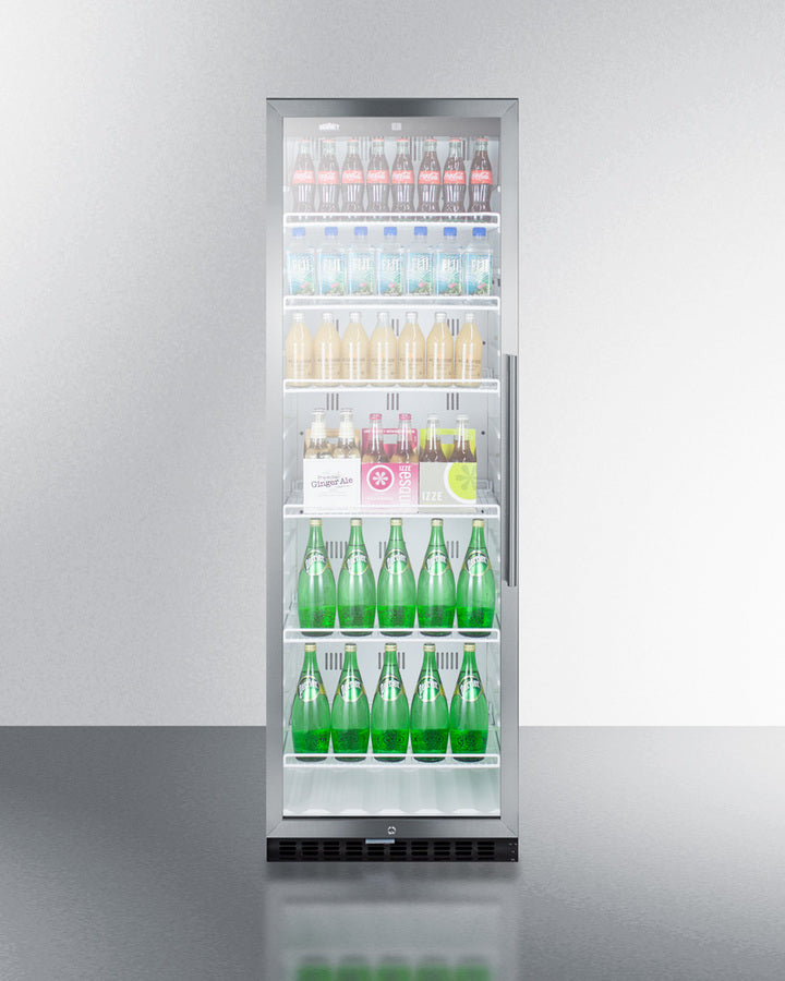 24" Wide Beverage Center - Summit SCR1400WLH - Summit - Wine Fridge Pros