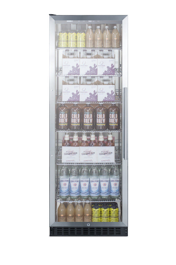 24" Wide Beverage Center - Summit SCR1401LH - Summit - Wine Fridge Pros