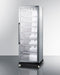 24" Wide Mini Reach-In Beverage Center with Dolly - Summit SCR1401RICSS - Summit - Wine Fridge Pros